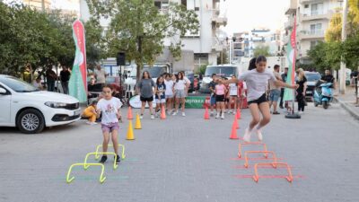 Karşıyaka Belediyesi’nin geleneksel hale getirdiği “Sokak Senin Mahalle Olimpiyatları” Goncalar