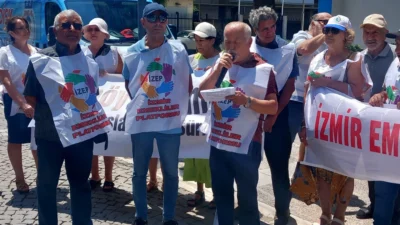 TÜİK’in açıkladığı yüzde 17,76’lık zam sonrası İzmir’de bir araya gelen