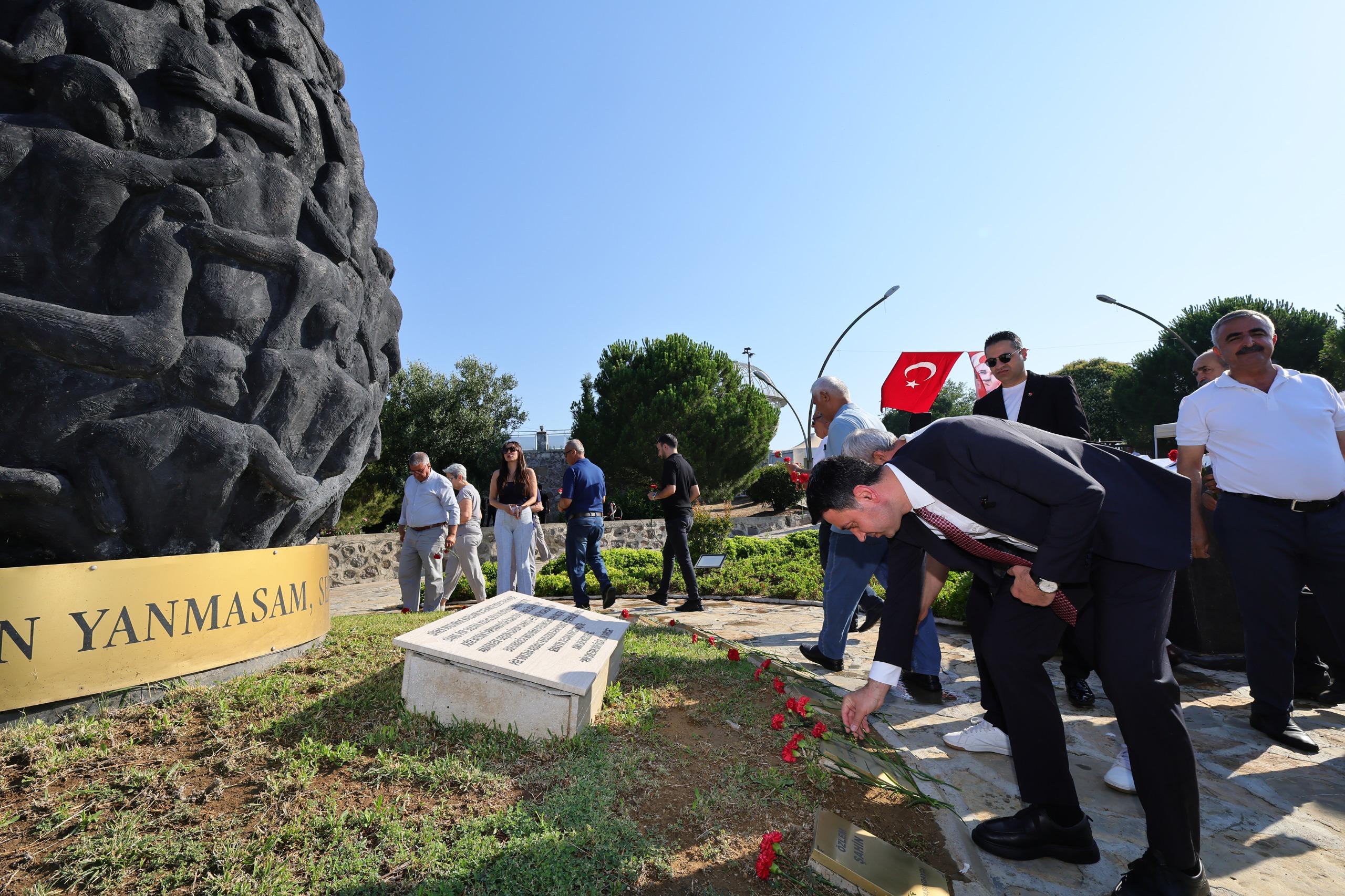 Bayraklı Belediyesi, Sivas Madımak Katliamı’nın 33. yılında düzenlediği programla yaşamını