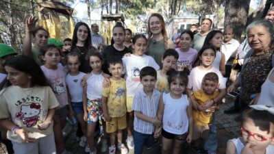 Konak Belediyesi’nin Çınartepe Aydın Erten Rekreasyon Alanı’ndaki Macera Parkı, yeni