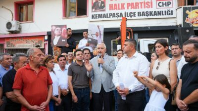 Kemalpaşa’da Cumhuriyet Halk Partisi İlçe Başkanı Ahmet Yılmaz, Kemalpaşa Belediye
