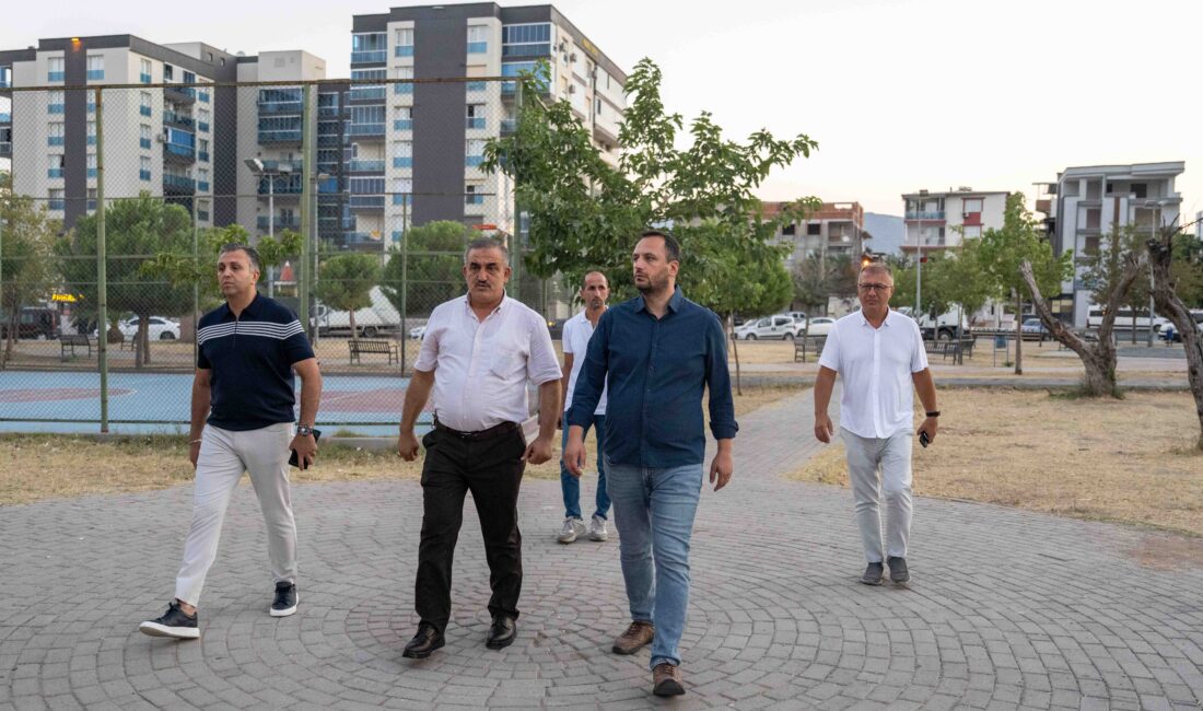 Bornova Belediye Başkanı Ömer Eşki, Doğanlar Mahallesi’nde kentsel dönüşüm ve