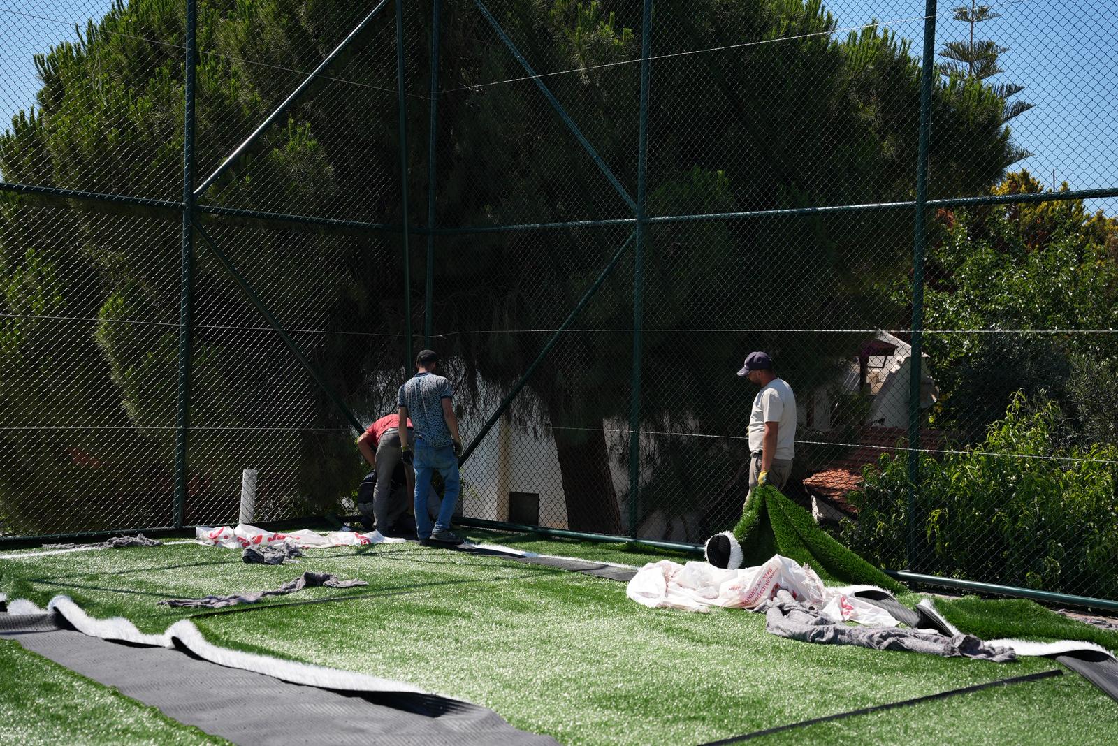 Çeşme Belediyesinden park ve spor alanlarında kapsamlı yenileme