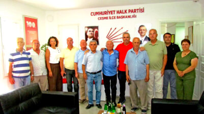 Cumhuriyet Halk Partisi (CHP) Çeşme İlçe Örgütü’nün geçmiş dönem ilçe