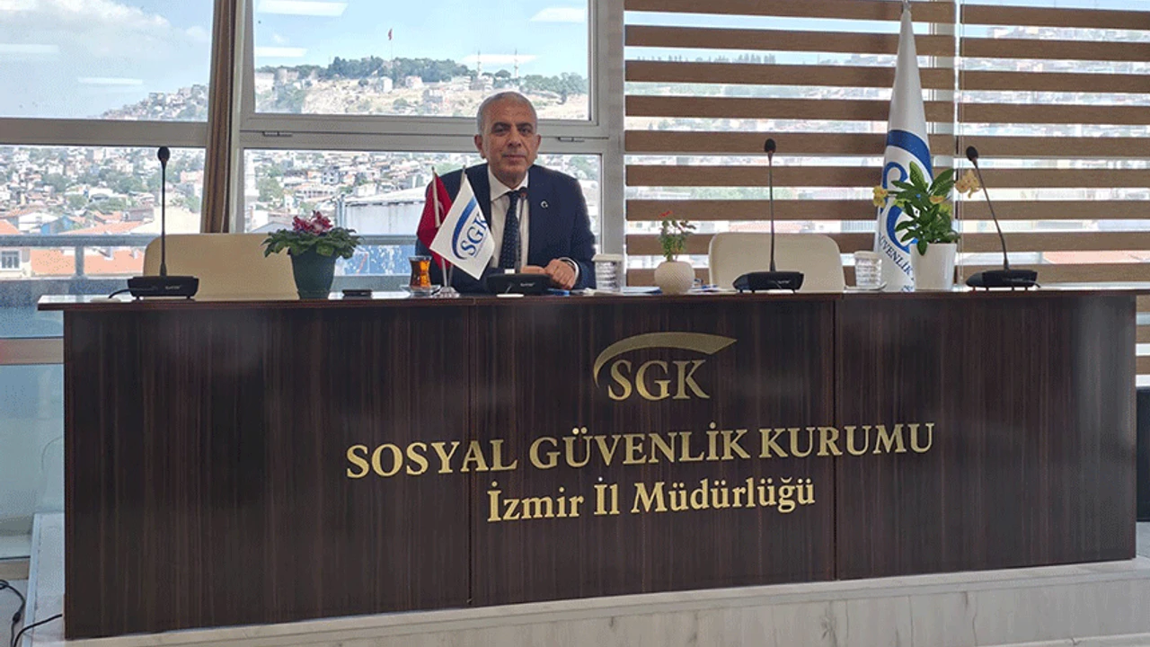 SGK İzmir İl Müdürü Hidayet Baydilli, prim ve idari para
