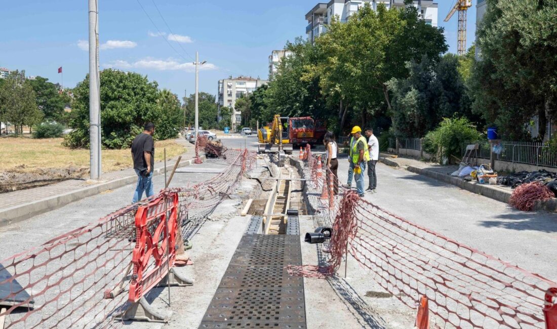İzmir Büyükşehir Belediyesi, kentin kuzey aksında altyapıyı daha güvenli ve