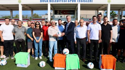 Gençlerin sporla iç içe büyümesine katkı sunan çalışmalarını sürdüren Buca