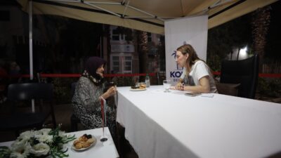 Konak Belediye Başkanı Nilüfer Çınarlı Mutlu’nun, Konaklıların taleplerini doğrudan dinlemek