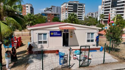 Buca Belediyesi, Pırlanta Çocuk Oyun ve Aktivite Merkezleri’nde başlattığı bakım