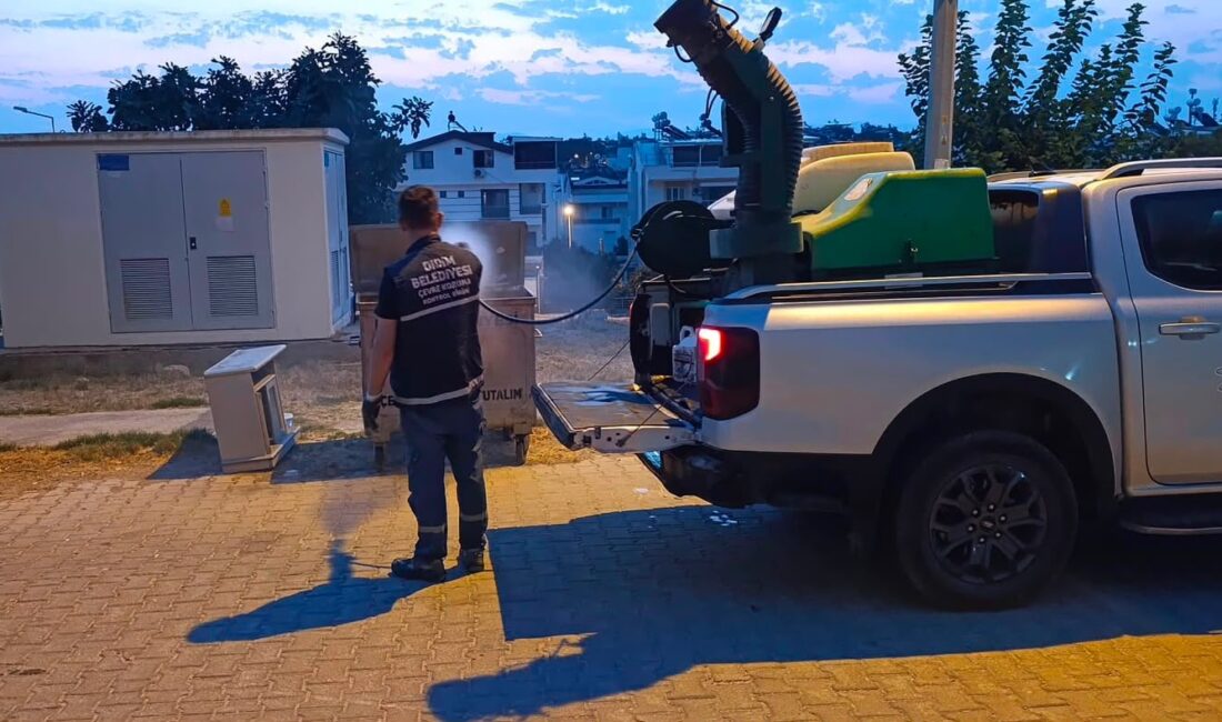 Didim Belediyesi, özellikle yaz aylarında artış gösteren sinek ve haşerelere
