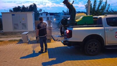 Didim Belediyesi, özellikle yaz aylarında artış gösteren sinek ve haşerelere
