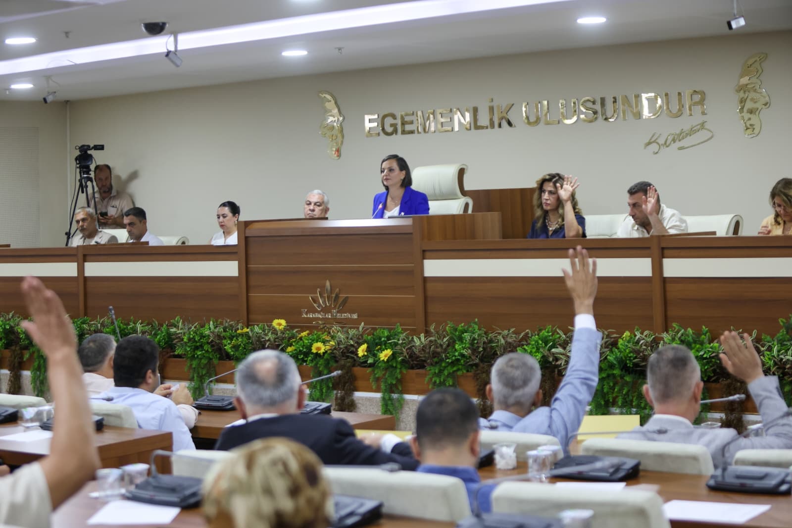 Karabağlar Belediyesi Ağustos Ayı Olağan Meclis Toplantısı'nın ikinci oturumu, Belediye
