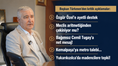 Kemalpaşa Belediye Başkanı Mehmet Türkmen, Gazete Pürüz’e yaptığı açıklamalarda belediyenin