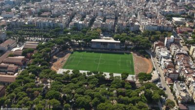 İzmir Büyükşehir Belediyesi, Ödemişli sporcuların kullandığı Saraçoğlu Stadı’nın yaklaşık 8