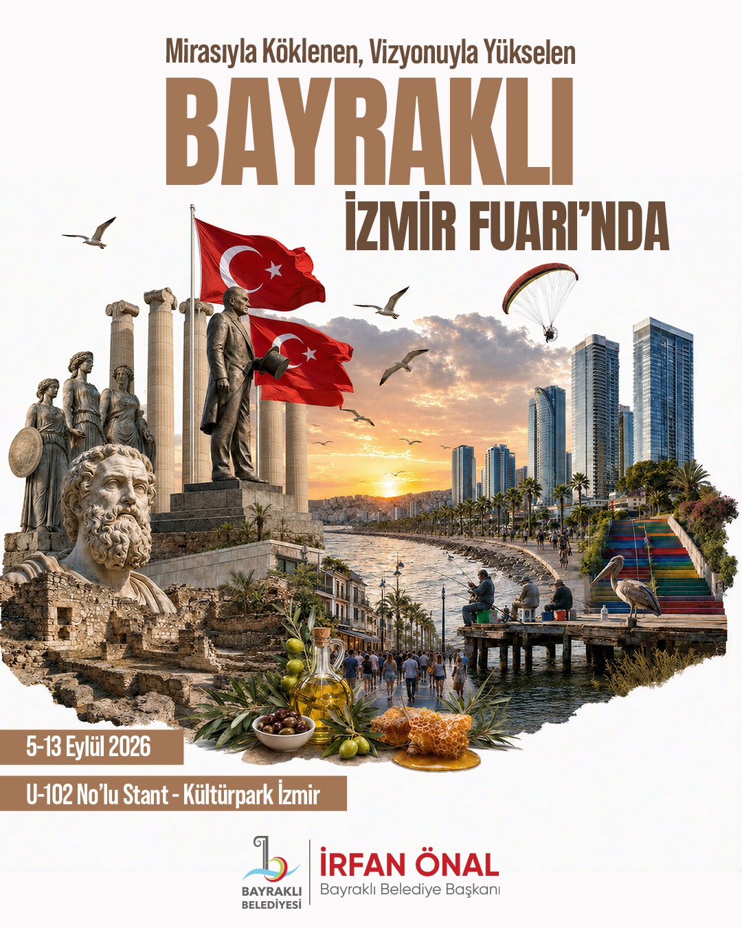 Bayraklı Belediyesi, 5-13 Eylül tarihleri arasında düzenlenecek 95’inci İzmir Enternasyonal