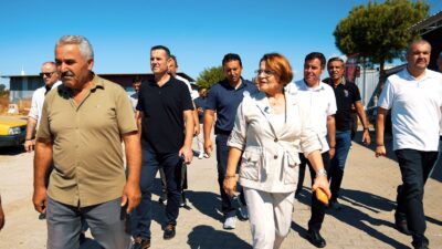 Didim Belediye Başkanı Hatice Gençay, Sanayi Sitesi esnafını yeniden ziyaret