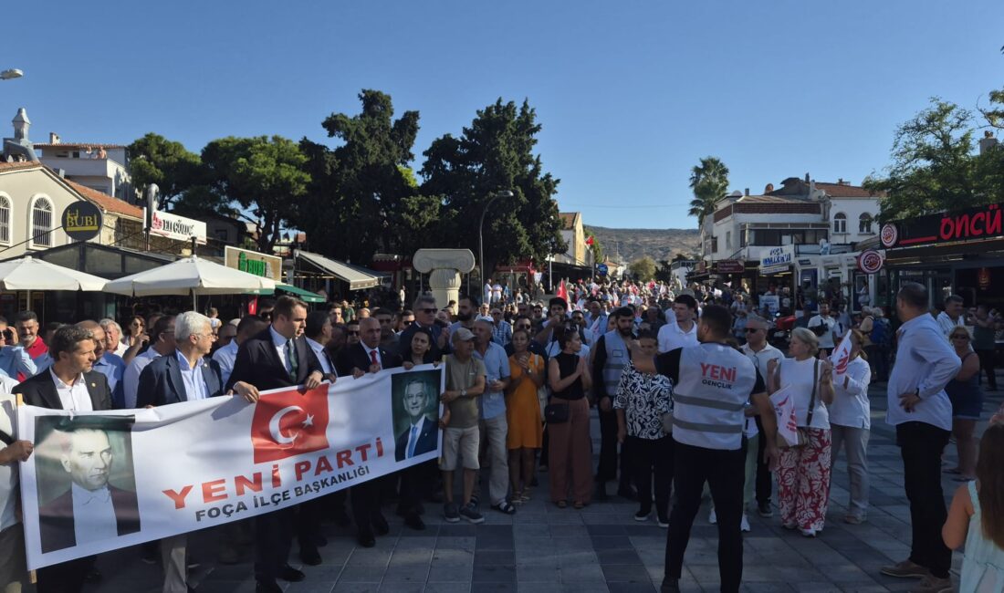 Foça’da Fıçı gerilimi: YENİ Parti’den AKP’ye sert sözler Foça Belediye Başkanı Saniye Bora Fıçı’nın CHP’den istifa ederek AK
