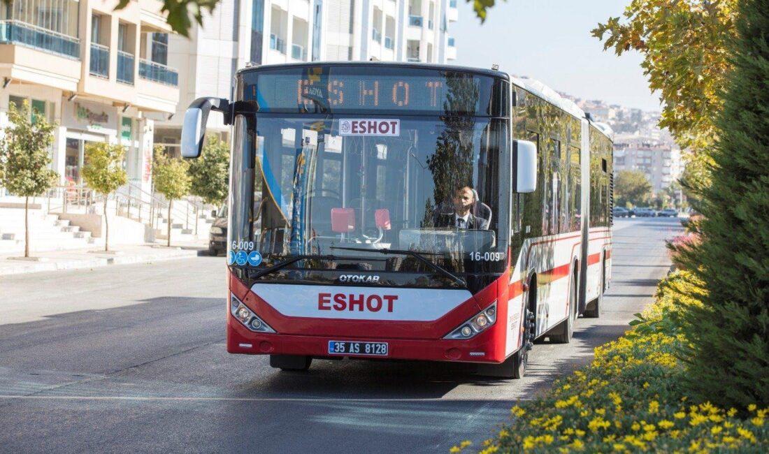 İzmir Büyükşehir Belediyesi toplu ulaşımda 14 Eylül 2026 Pazartesi günü