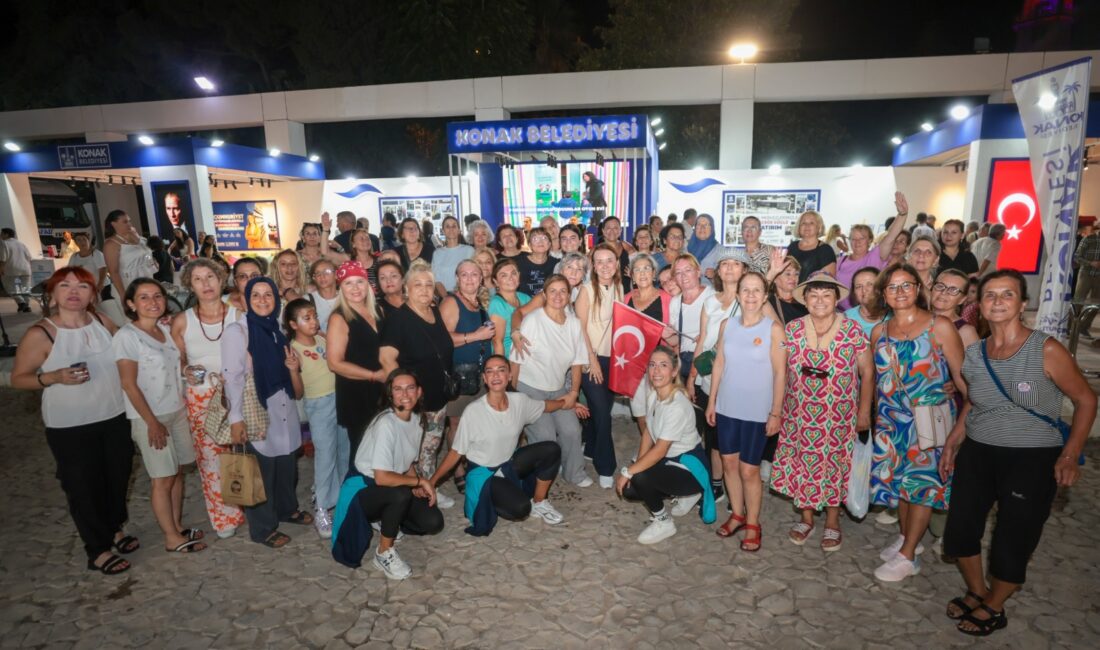 Konak Belediyesi, 95. İzmir Enternasyonal Fuarı’nda yer alan standıyla bu