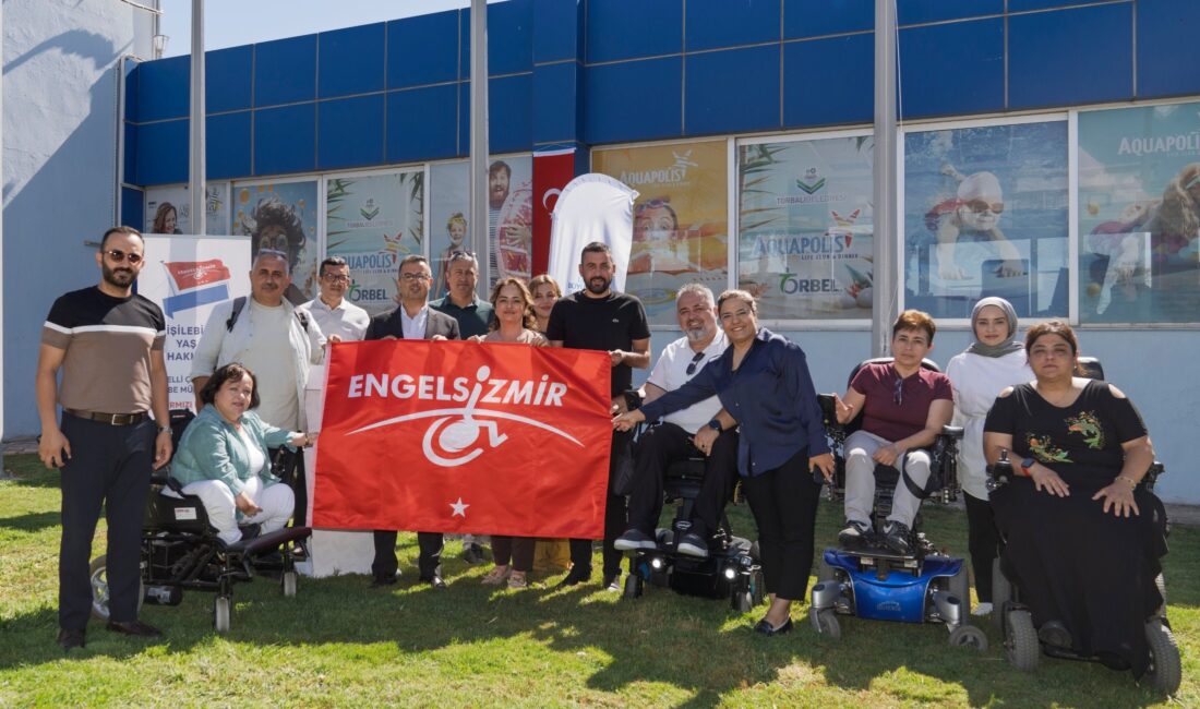 Torbalı’da Aquapolis’e Kırmızı Bayrak: Engelli erişimine uygun tesis ödüllendirildi Torbalı Belediyesi’nin Aquapolis Yüzme Havuzu, engelli bireylerin kullanımına uygun düzenlemeleriyle
