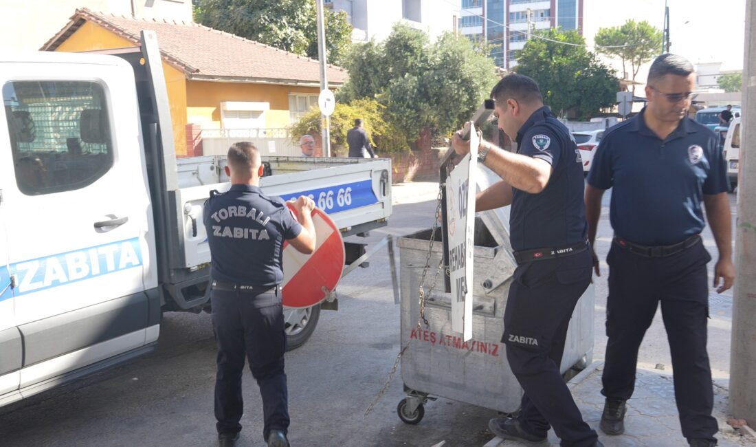 Torbalı’da kaldırım işgallerine sıkı denetim: Uyarılara rağmen devam edene ceza Torbalı Belediyesi, yayaların kaldırımları güvenli ve erişilebilir şekilde kullanabilmesi için