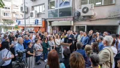 YENİ Parti Bornova İlçe Başkanlığı’nın yeni binası törenle açıldı. Açılışta