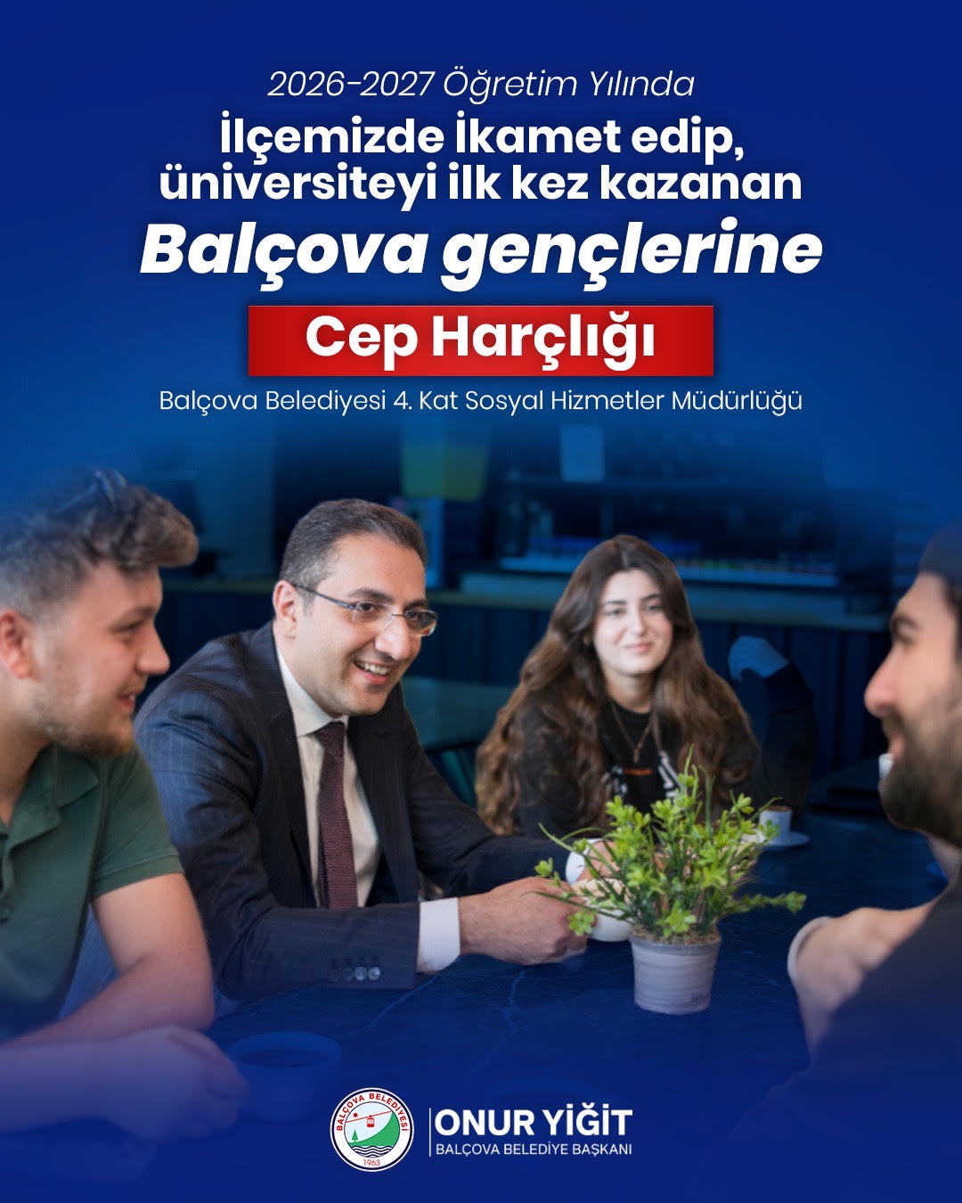 Balçova Belediyesi, 2026-2027 eğitim-öğretim yılında üniversiteyi ilk kez kazanan Balçovalı