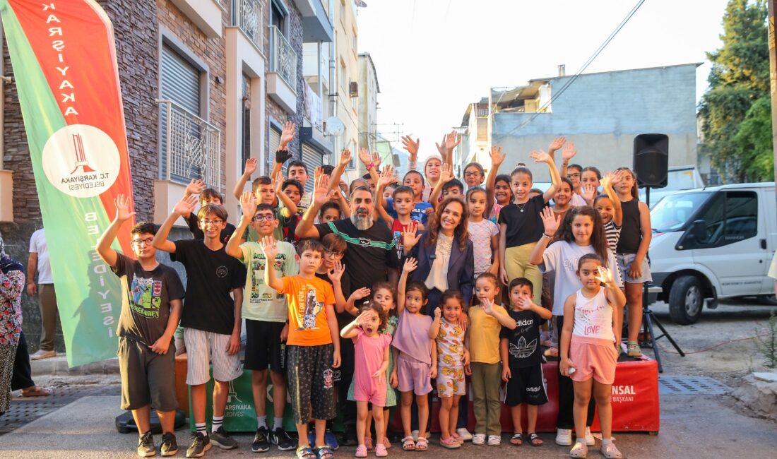 Karşıyaka Belediyesi tarafından düzenlenen ‘Sokak Senin Mahalle Olimpiyatları’ 3 Eylül’de