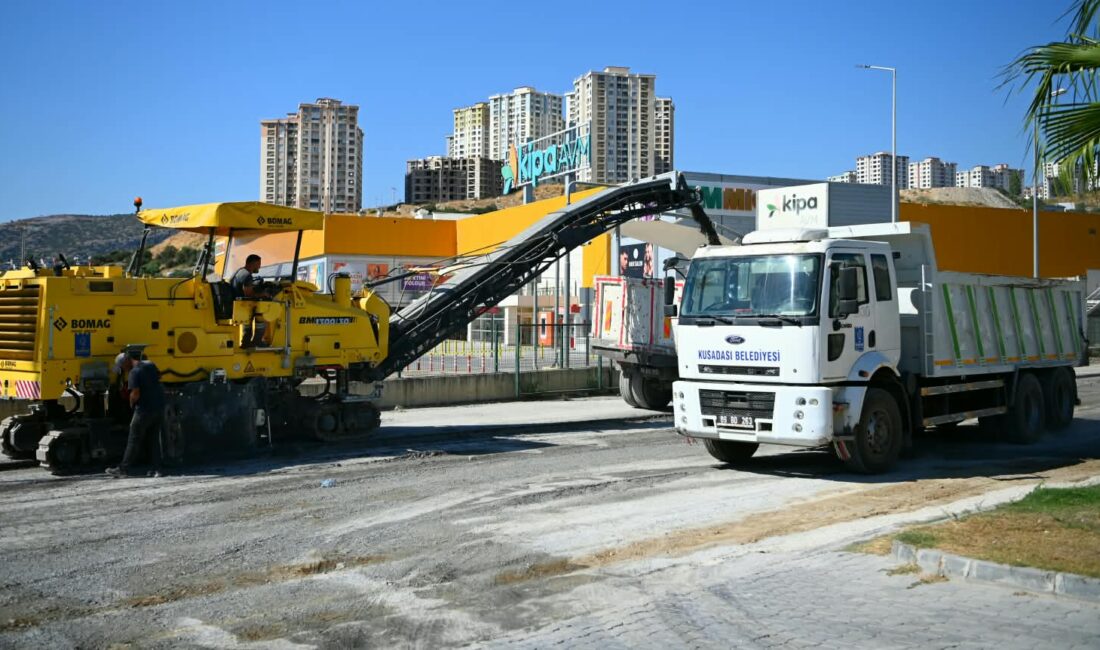 Güçlü üstyapı, güçlü Kuşadası Kuşadası Belediyesi tarafından kent genelinde yürütülen üstyapı yatırımları aralıksız devam