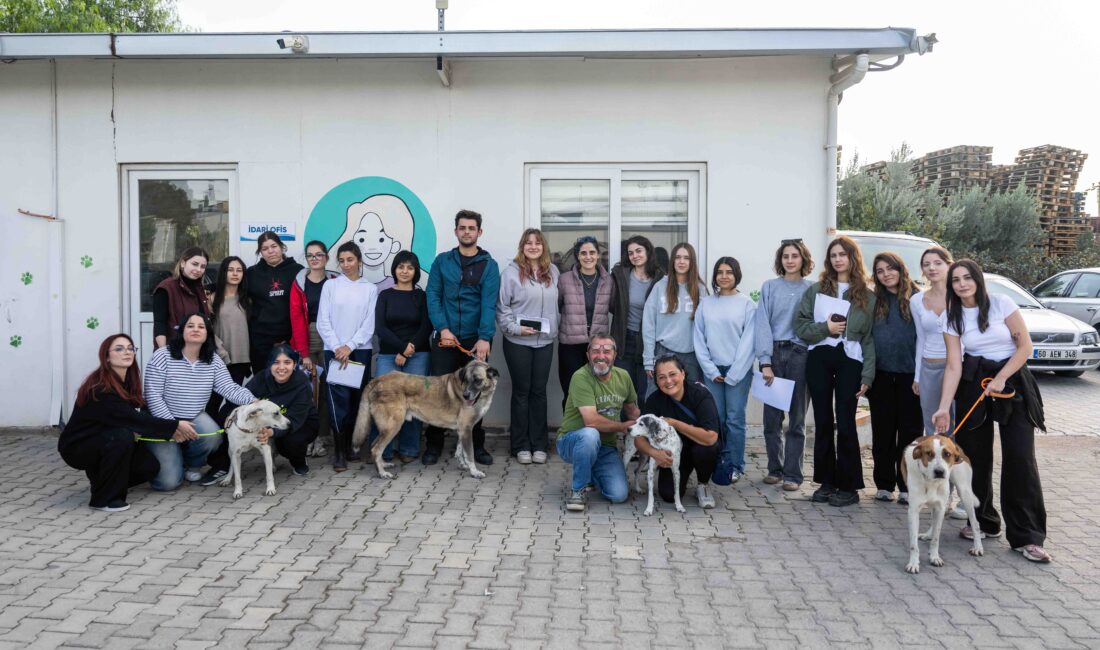 Can dostları yeni sahipleriyle buluştu Ege Üniversitesi Rektörünün talebi ve Bornova Kaymakamının talimatıyla üniversite kampüsündeki
