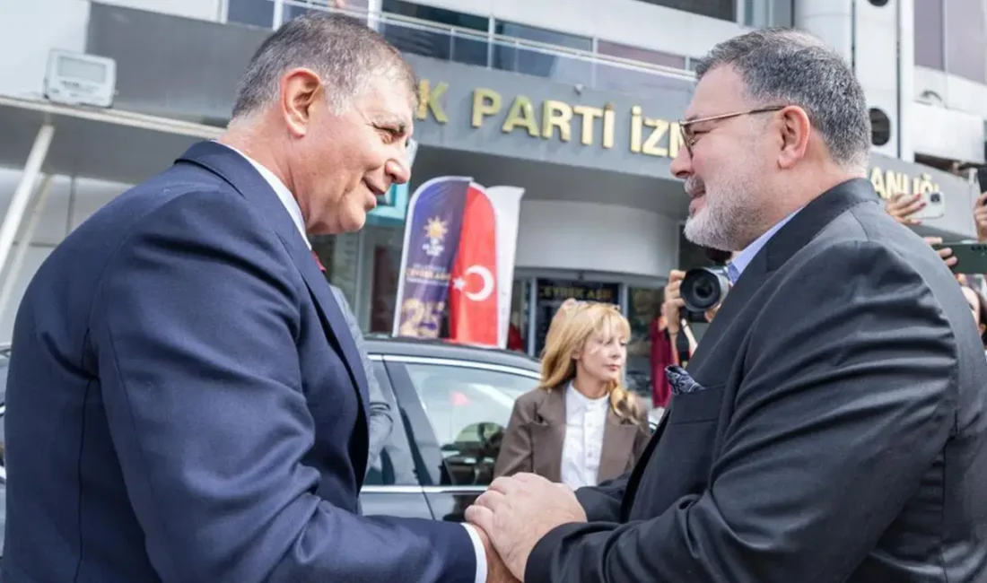 İzmir Büyükşehir Belediye Başkanı Cemil Tugay ile AKP İzmir İl