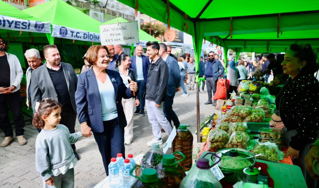 Akyeniköy’de düzenlenen Didim Tarım Şenliği’nde yerel üretimin geleceği söyleşilerle ele