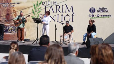 Didim’de ilk kez düzenlenen Tarım Şenliği, dört gün boyunca üreticileri