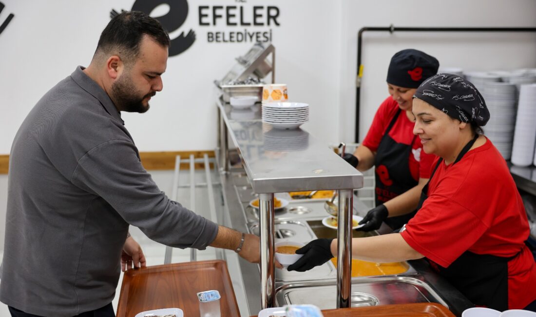 Efeler Belediyesi’nin Kent Lokantası, yapılan yeni düzenlemeyle haftanın altı günü
