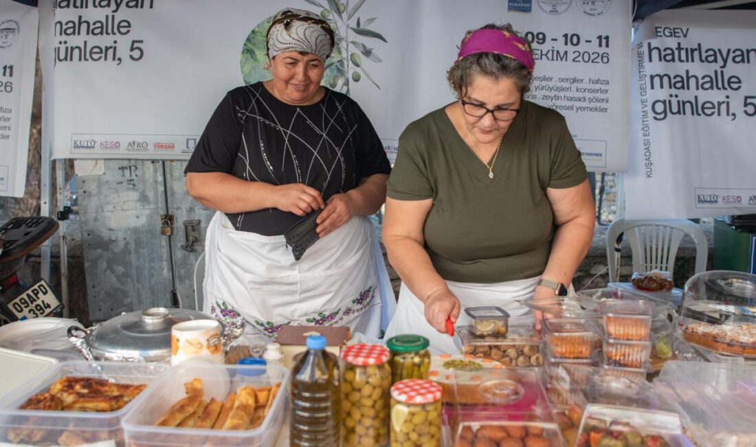 Kuşadası’nda ‘Hatırlayan Mahalle Günleri’ başladı Kuşadası Belediyesi, Kuşadası Eğitim ve Geliştirme Vakfı (KEGEV) ve