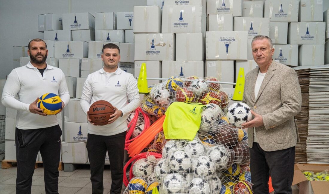  İzmir Büyükşehir Belediyesi, 2026 yılında amatör spor kulüplerine 25