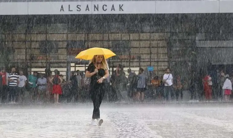 İzmir’de sağanak alarmı! 24 ilçeye sarı kodlu uyarı Meteoroloji, İzmir’de bugün için 24 ilçeye sarı kodlu uyarı verdi.