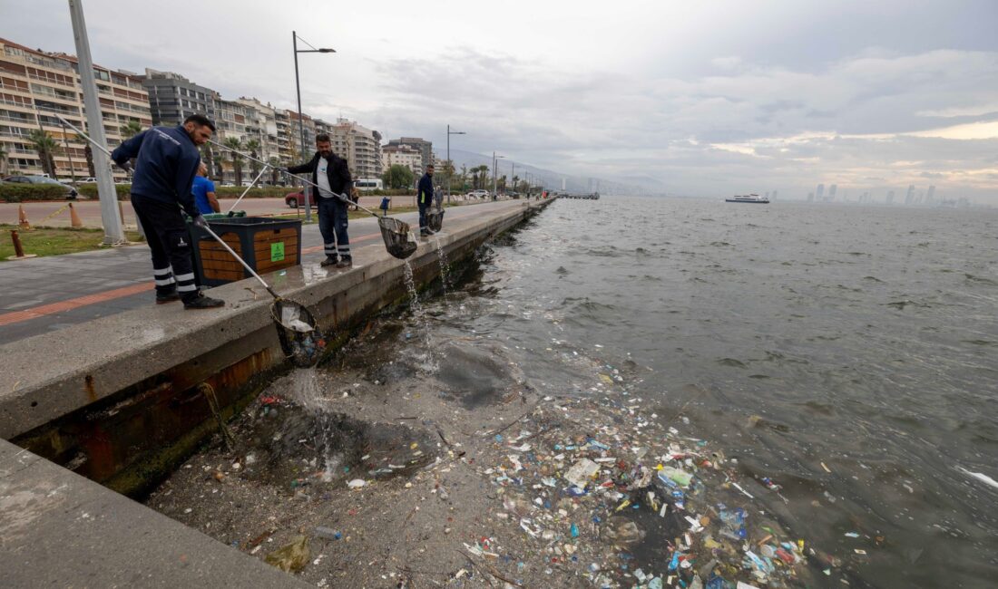 İzmir Büyükşehir Belediyesi, yağışların ardından dereler ve yağmur sularıyla birlikte