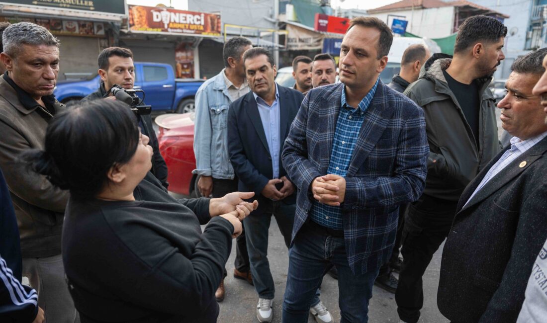 Naldöken Mahallesi’nin çehresi değişecek Bornova Belediye Başkanı Ömer Eşki, hizmet ve yatırımları yerinde belirlemek