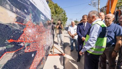 İzmir Büyükşehir Belediyesi İZSU Genel Müdürlüğü, Gaziemir Sarnıç’ta 205 milyon