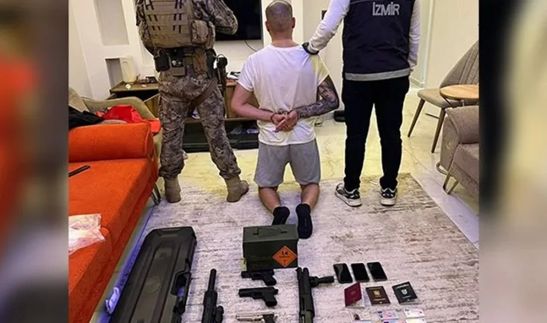 Tüm dünya peşindeydi! Almanya’nın aradığı isim İzmir’de yakalandı Almanya’da uyuşturucu ticareti, tehdit ve kişiyi hürriyetinden yoksun bırakma suçlarından