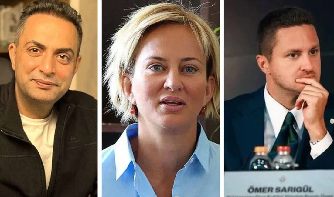Gazeteci Murat Ağırel, siyasetçi Aylin Kotil ve Ömer Sarıgül sabah