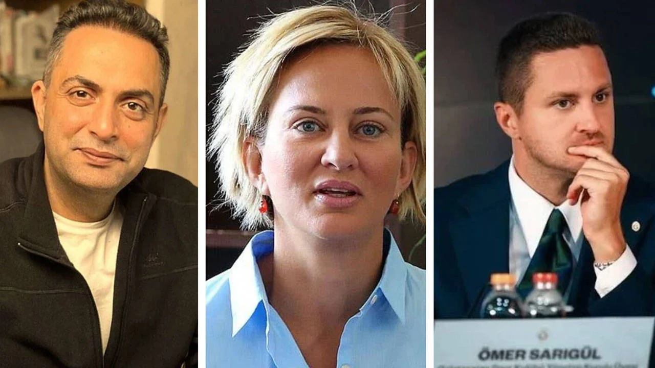 Gazeteci Murat Ağırel, siyasetçi Aylin Kotil ve Ömer Sarıgül sabah
