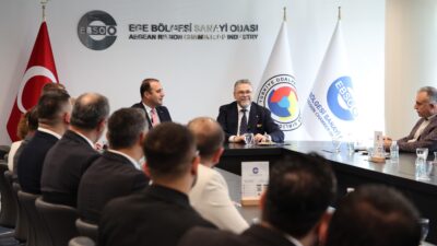 Torbalı Ticaret Odası Başkanı Abdulvahap Olgun, EBSO’nun yeni Yönetim Kurulu
